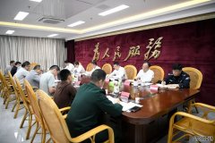 惠安县专题部署调度安全生产、消防安全治理和森林防灭火工作